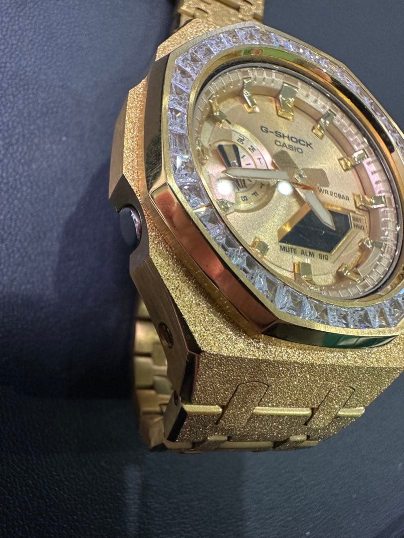 美品CASIO G-SHOCK GA-2100GB-1A カスタム