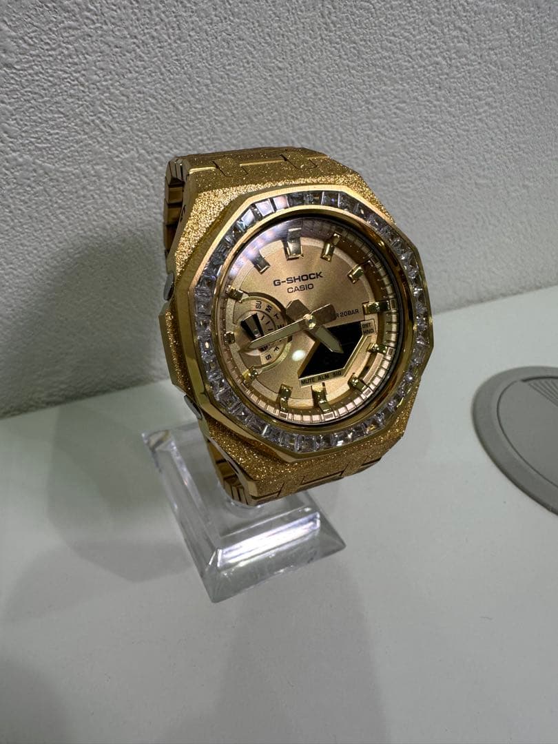 美品CASIO G-SHOCK GA-2100GB-1A カスタム