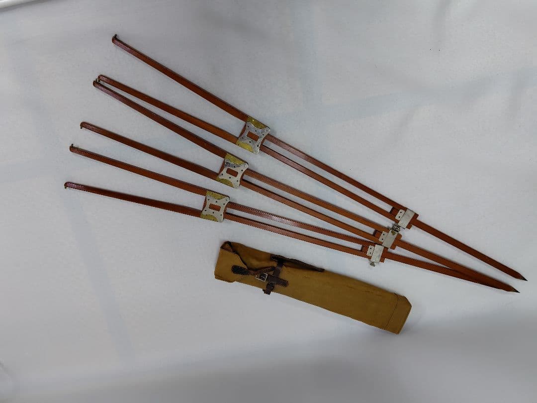 木製蛇腹カメラ　レンズ・三脚付き　アンティーク