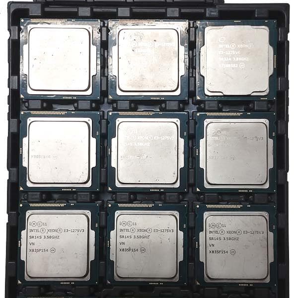 KN65-23【ジャンク】Intel CORE E3-1275V3 24枚セット