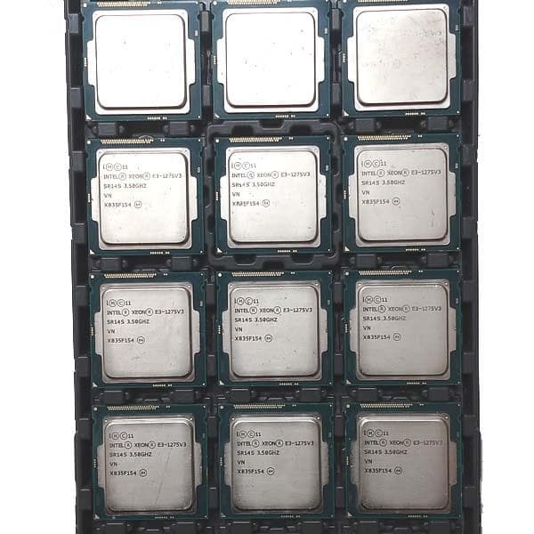 KN65-23【ジャンク】Intel CORE E3-1275V3 24枚セット