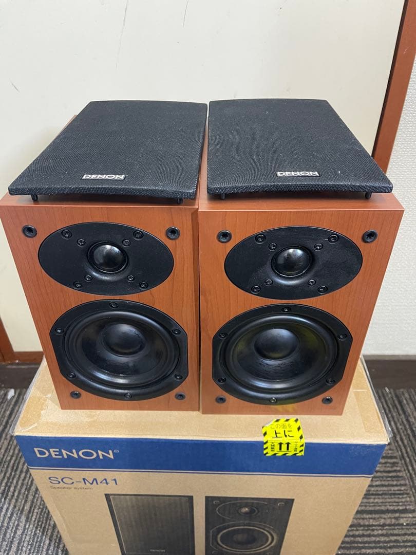 DENON SC-M41 ペア スピーカー ソフトドームツイーター デノン 音響