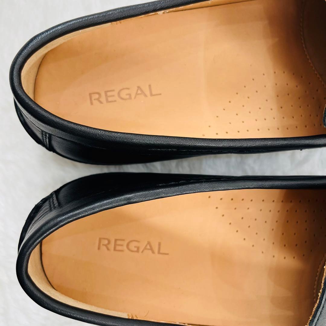 【美品】リーガル　ローファー　スリッポン　【26.5】ブラック