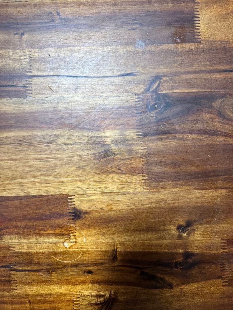 木製センターテーブル ダークブラウン