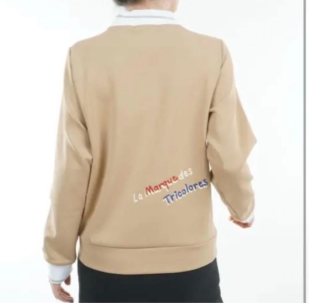 【試着のみ美品】ベージュ 襟付き セーター レディース