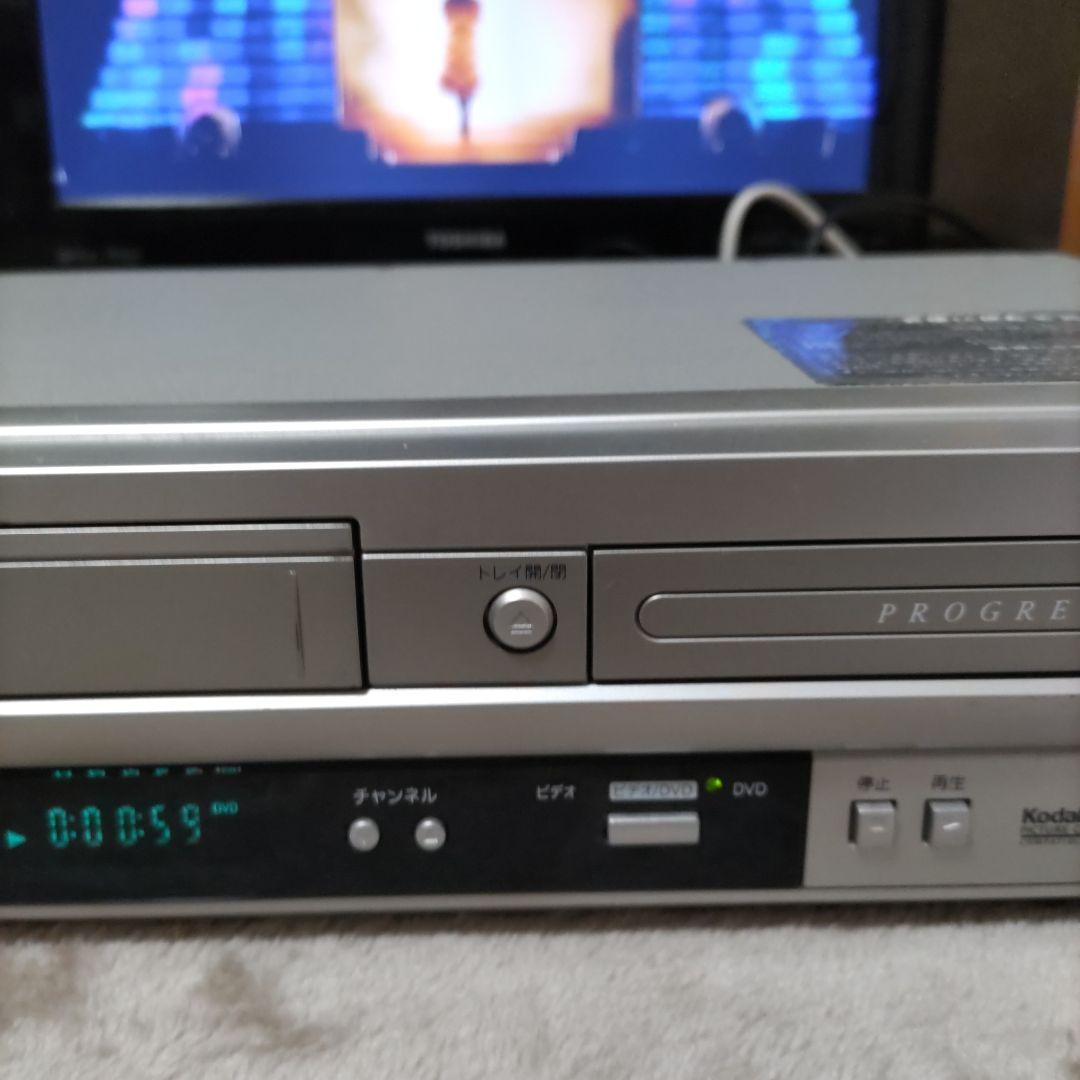 DXアンテナ　DVD／VHSコンビネーションデッキ　DV−140V　動作品