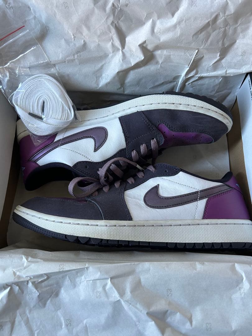 【美品＆限定品】ナイキ エア ジョーダン 1 LOW G ゴルフシューズ 箱付き