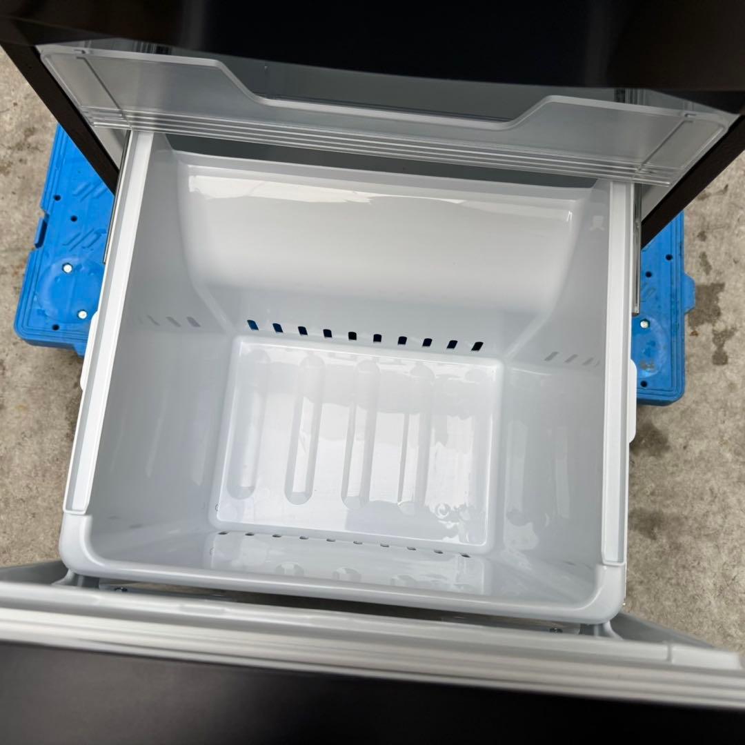 247⭐️2024年製美品★東芝　冷蔵庫　ブラック　黒　自動霜取り　一人暮らし