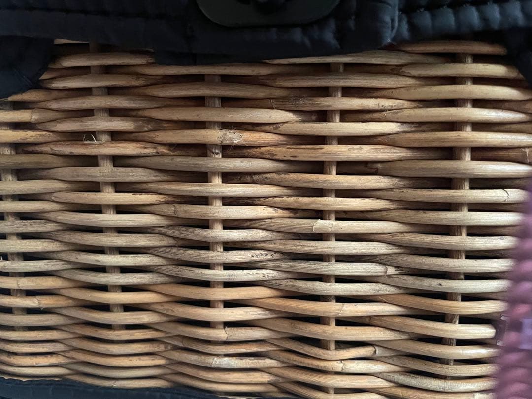 新品 未使用 ebagos 2021AW かごバッグ ブラック