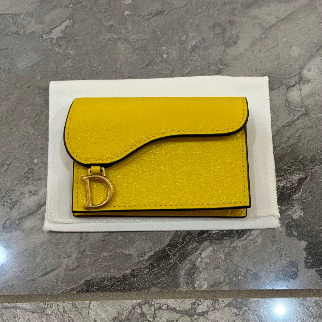 クリスチャンディオール カードケース サドル 名刺入れ