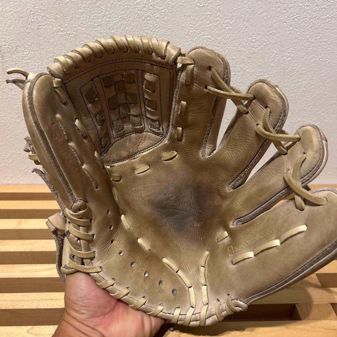 ふうせん　Mizuno Pro グローブ ブロンド