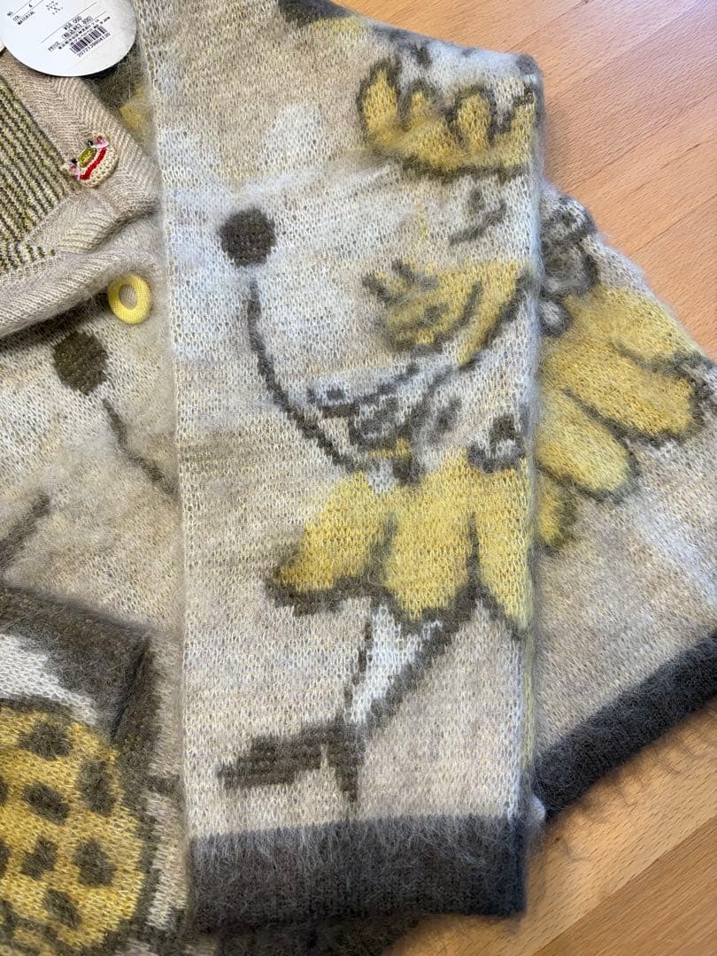 オレボレブラ・アルベロベロ♪ボタンが可愛いカーディガン