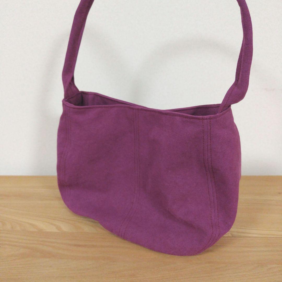 ハンドメイド、トートバック、帆布 ラウンド&ティアドロップ