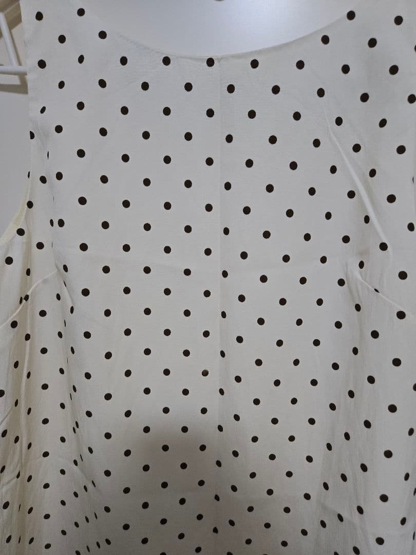完売品 ドット柄 ミニ丈 ジャンスカ TINA：JOJUN