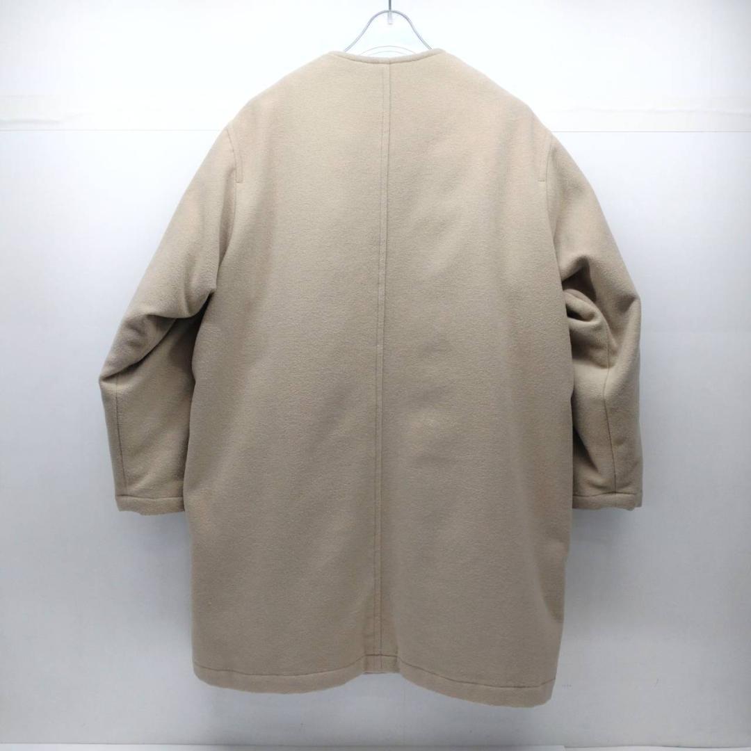 DANTON Ray BEAMS 別注 モッサ ノーカラー ダウンコート 36