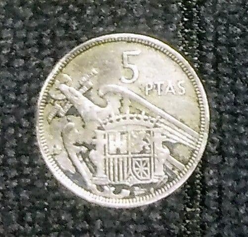 ♯フランス共和国:旧50フラン札と20centimes硬貨のセット