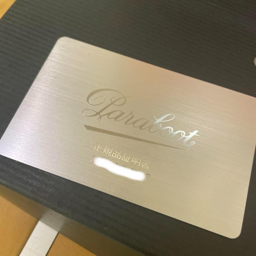 菊池亜希子　Paraboot MICHAEL パラブーツ ミカエル　40ブラック