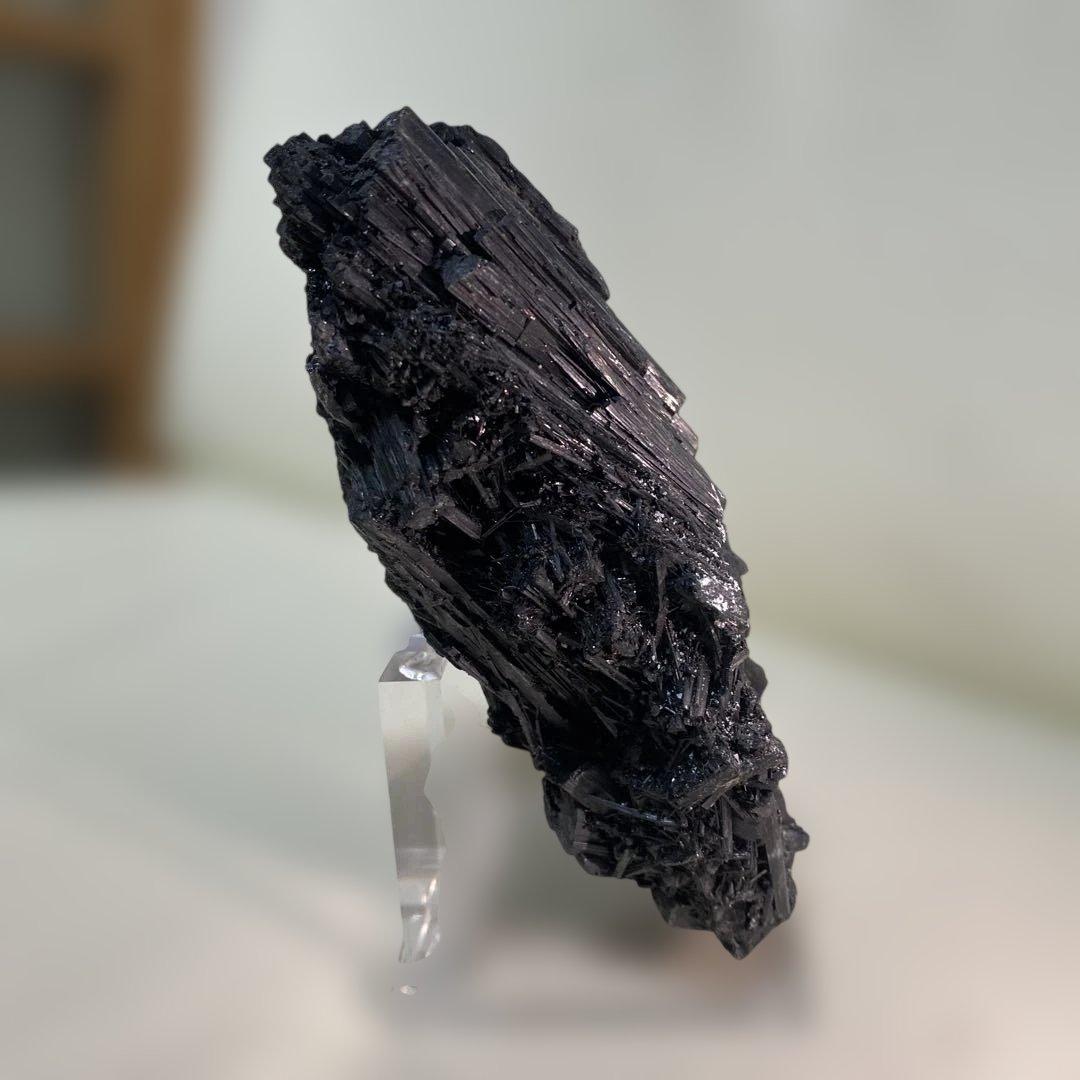 ブラックトルマリン　土台込　特大　828g 13.5×10×5.5