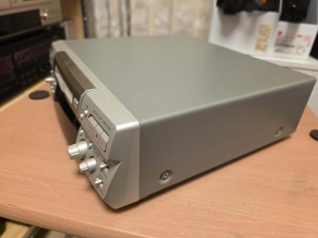 SONY MDS-S38 MDデッキ　MDプレイヤー/レコーダー完動品
