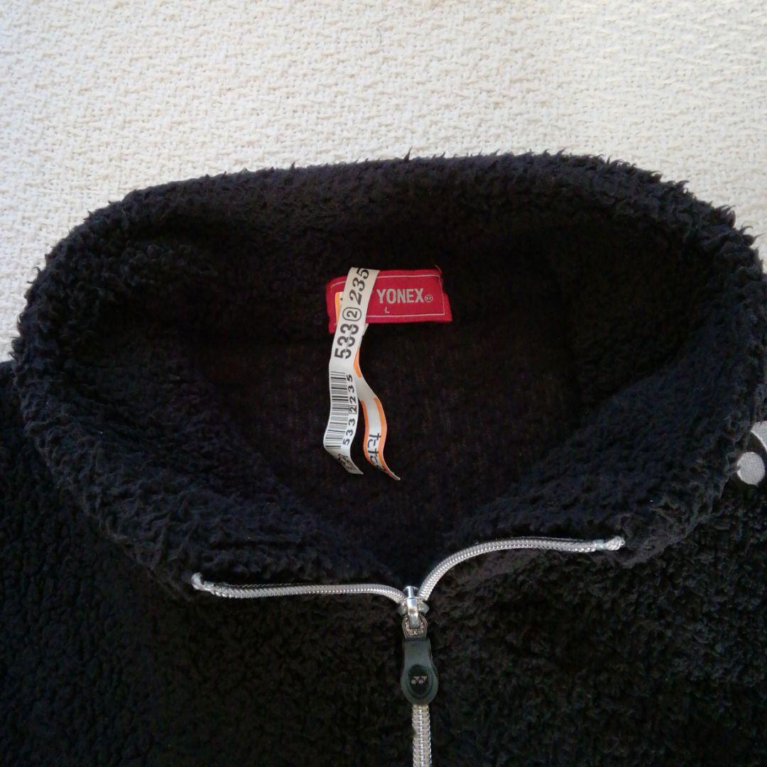 ヨネックスゴルフウェア　石川遼モデル　2012年ボアフリースブルゾン　ブラック