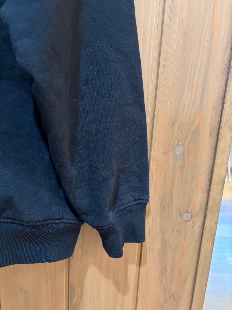 COMOLI ブラック スウェット トレーナー サイズ3