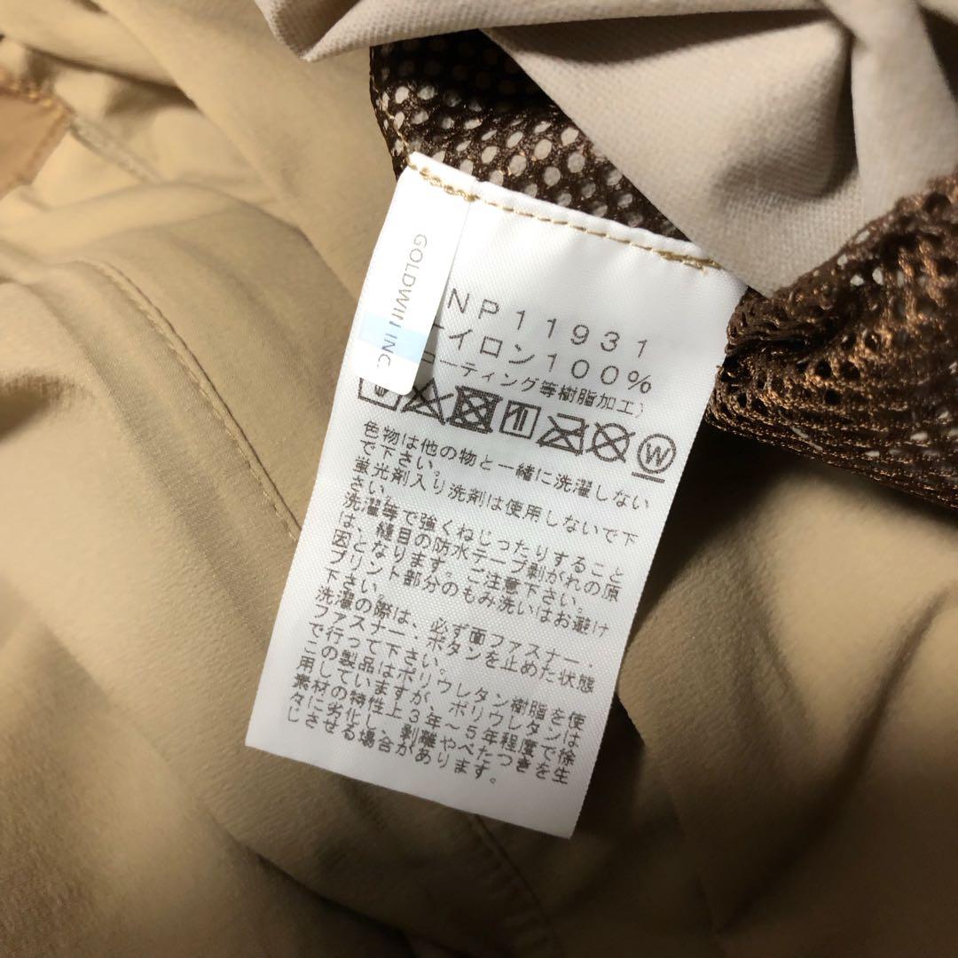 ノースフェイス ハイベント フード付き タグアンポンチョコート　レインコート