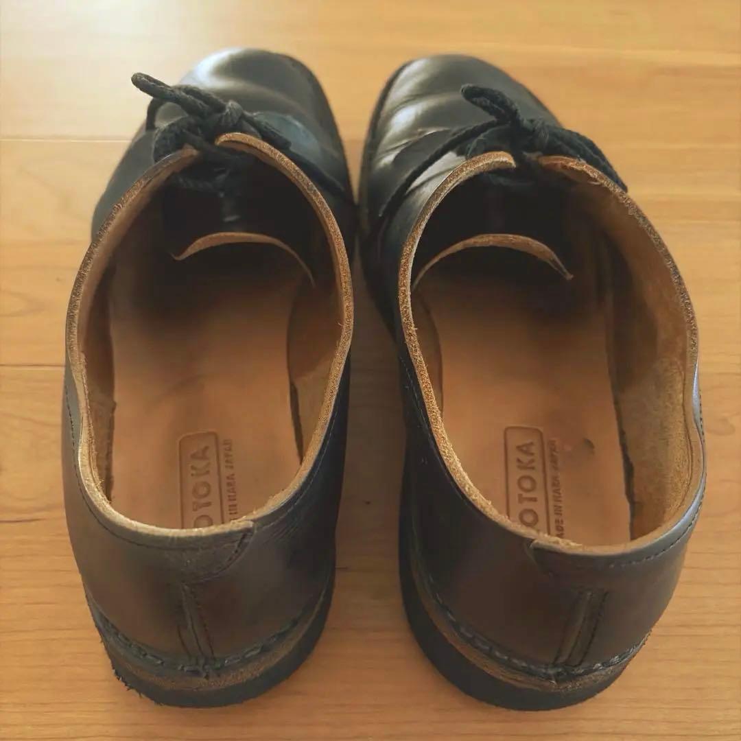 KOTOKA 1枚革ダービー ブラック KTO2002