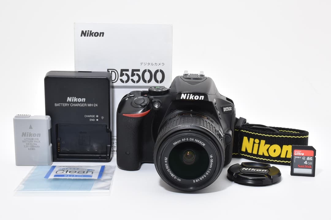 美品 Nikon D5500 Wi-Fi レンズキット #9434