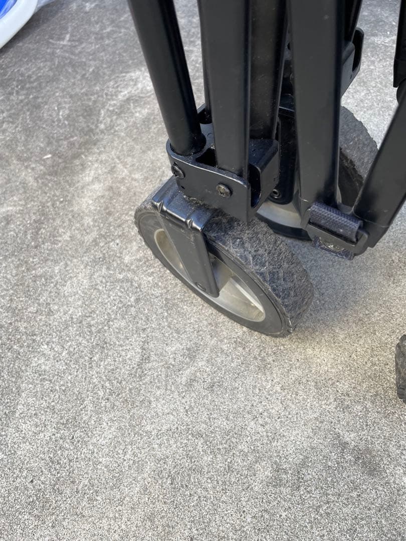 Coleman　折りたたみワゴン　ネイビー　アウトドア　キャリー　人気商品‼️