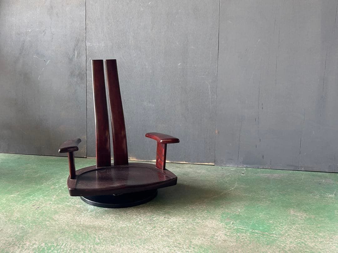 希少　南部箪笥　ローアームチェア　アームチェア　座椅子　高級家具　IN