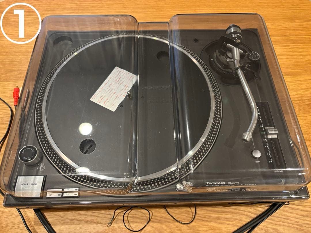 DJ機材セット(ターンテーブルSL1200MK5×2,ミキサー, 豪華オマケ)