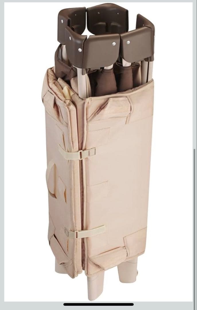 アップリカ(Aprica) 折り畳み ベビーベッド ココネル ブラウン