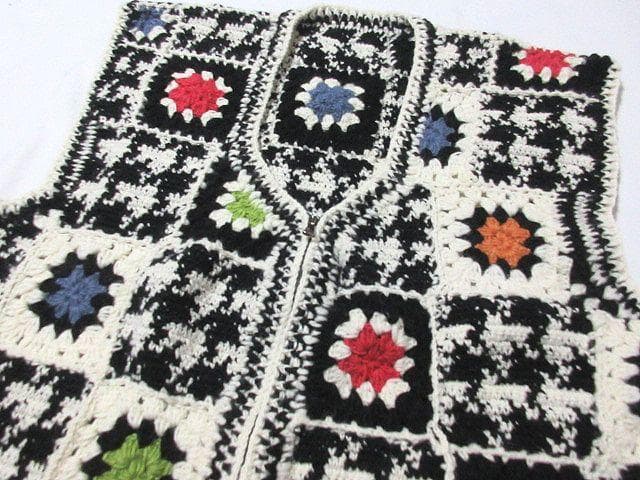 MacMahon Knitting Mills Vネック ジップ ベスト