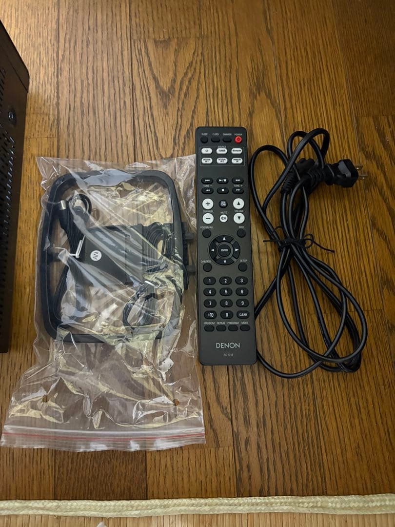 DENON RCD-M41 コンポ　ブラック