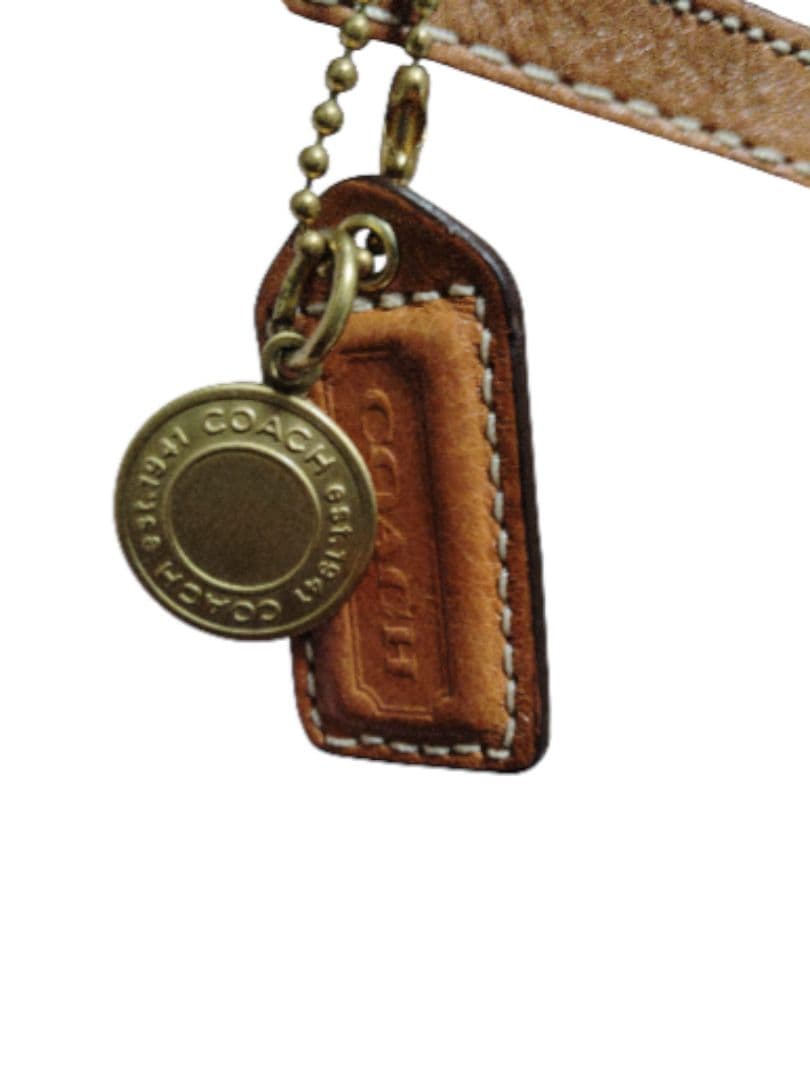 COACH パッチワーク トートバッグ A4可 シグネチャー レザー 金具　美品