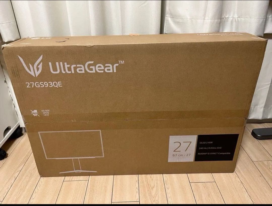 で*ょ様 LG UltraGear 27GS93QE ゲーミングモニター