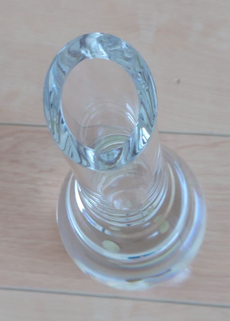 バカラ　花瓶　フラワーベース