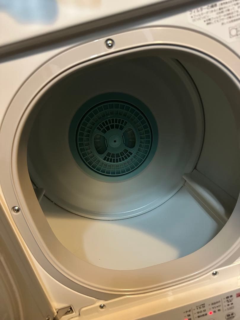 東芝 ED-608-W 衣類乾燥機 乾燥容量　スタンド付