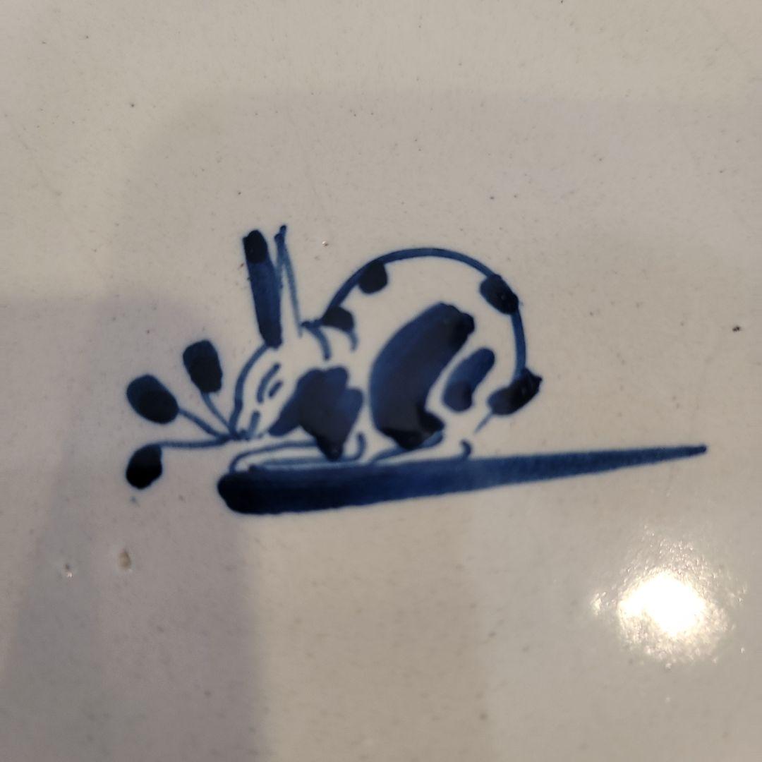デルフトタイル うさぎ柄