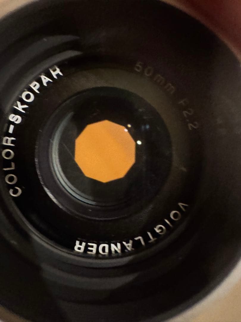 Voigtländer Color-Skopar 50mm f/2.2レンズ