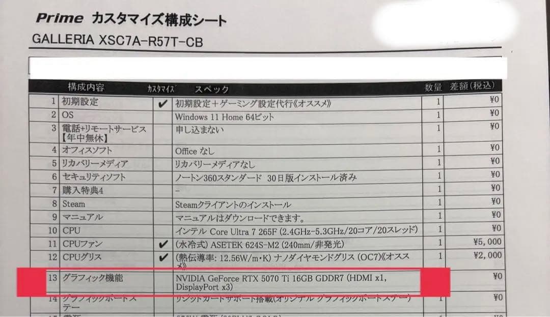 グラフィックボード・グラボ・ビデオカード GeForce RTX 5070 Ti 16GB GDDR7