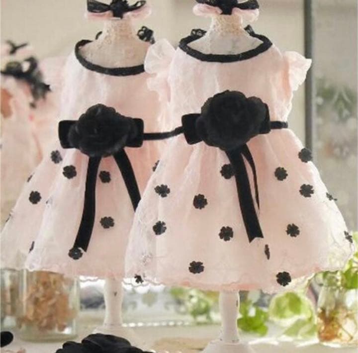 お値下げ！　新品同様　ボンボンジュール　プチノワール サイズ3 バレッタ付き