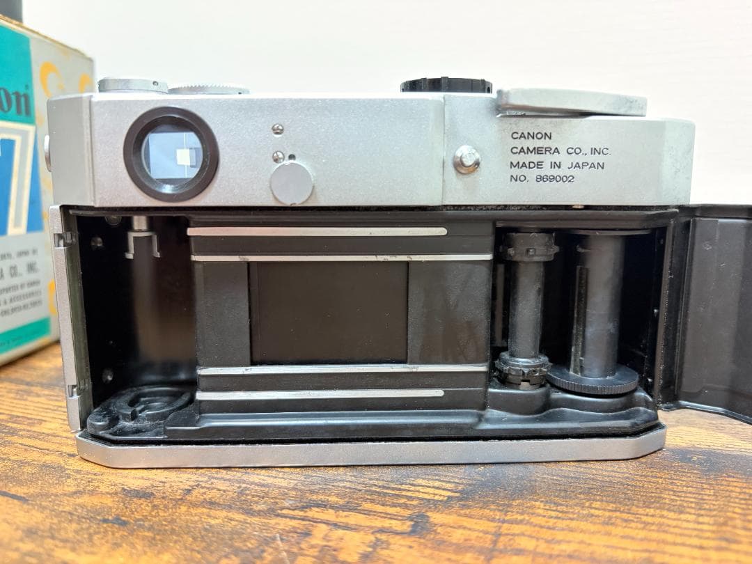【希少な元箱付☆】Canon キヤノン 7 レンジファインダーフィルムカメラ