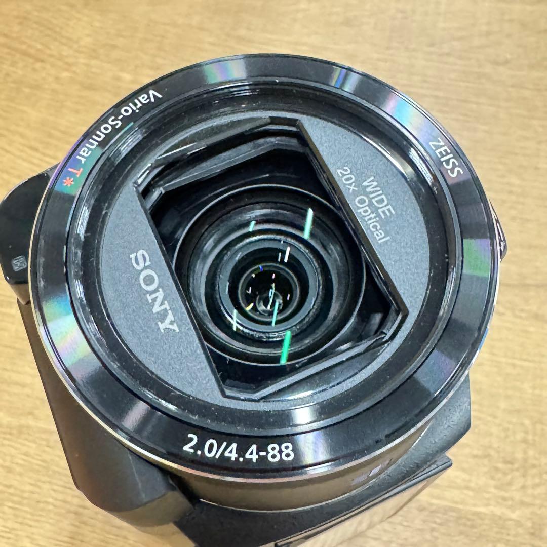 美品★本体＋バッテリーのみ SONY 4K ビデオカメラ FDR-AX45