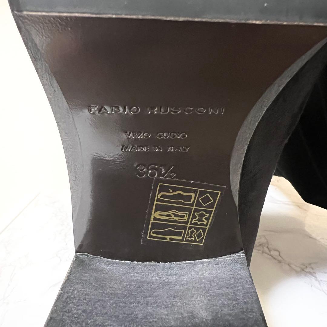 マユ様☆FABIO RUSCONIファビオルスコーニ ストレッチニーハイブーツ