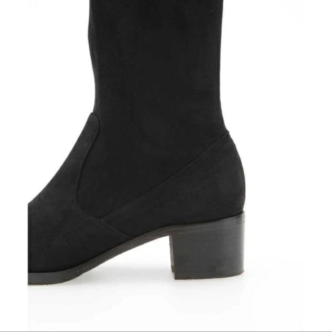 マユ様☆FABIO RUSCONIファビオルスコーニ ストレッチニーハイブーツ