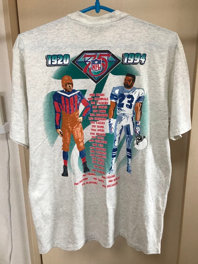 人気商品、新品未使用、タグ付き、90'sレアなTEAMRATED75周年Lサイズ