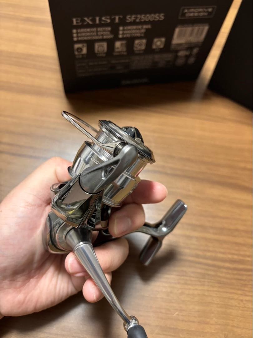 ダイワ　22イグジスト SF 2500SS 美品　アジング　メバリング
