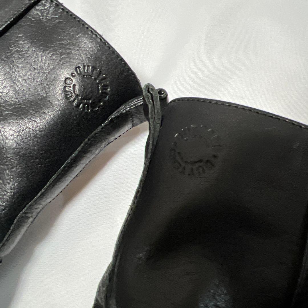 BUTTERO ブッテロ　サイドジップ　ブーツ　ブラック　42 レザー