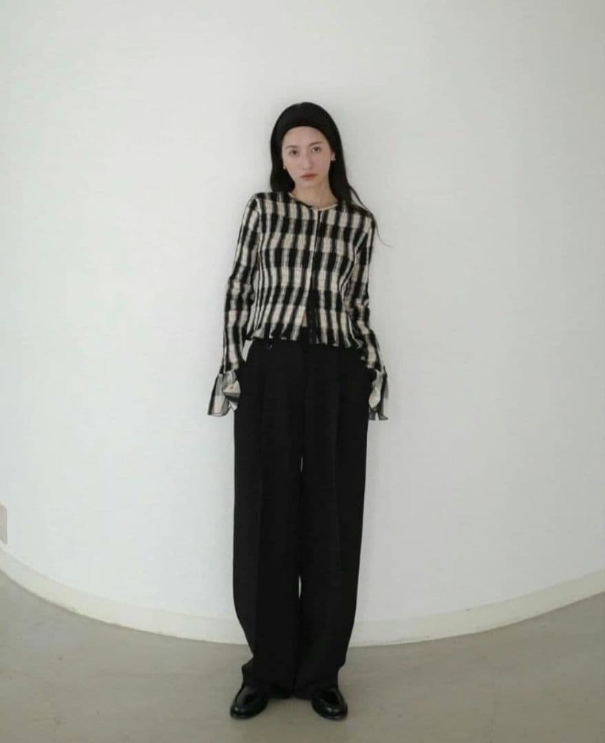 CLANE クラネ SHIRRING DESIGN BLOUSE サイズ1